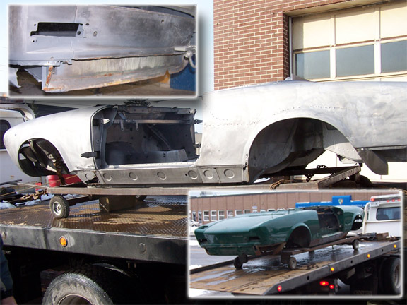 1968 Fiat Spider Paint Preparation